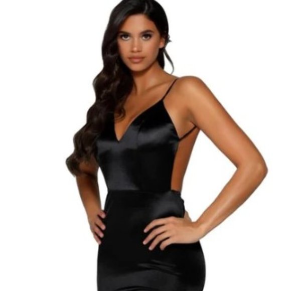 Prom Event Dress Portia and Scarlet black - Picture 1 of 8